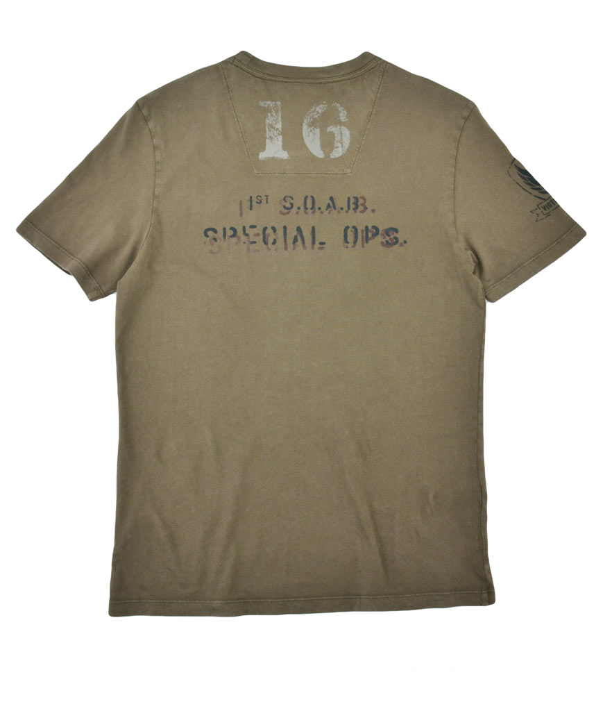 Футболка AERONAUTICA MILITARE dark olive (TS 1514)