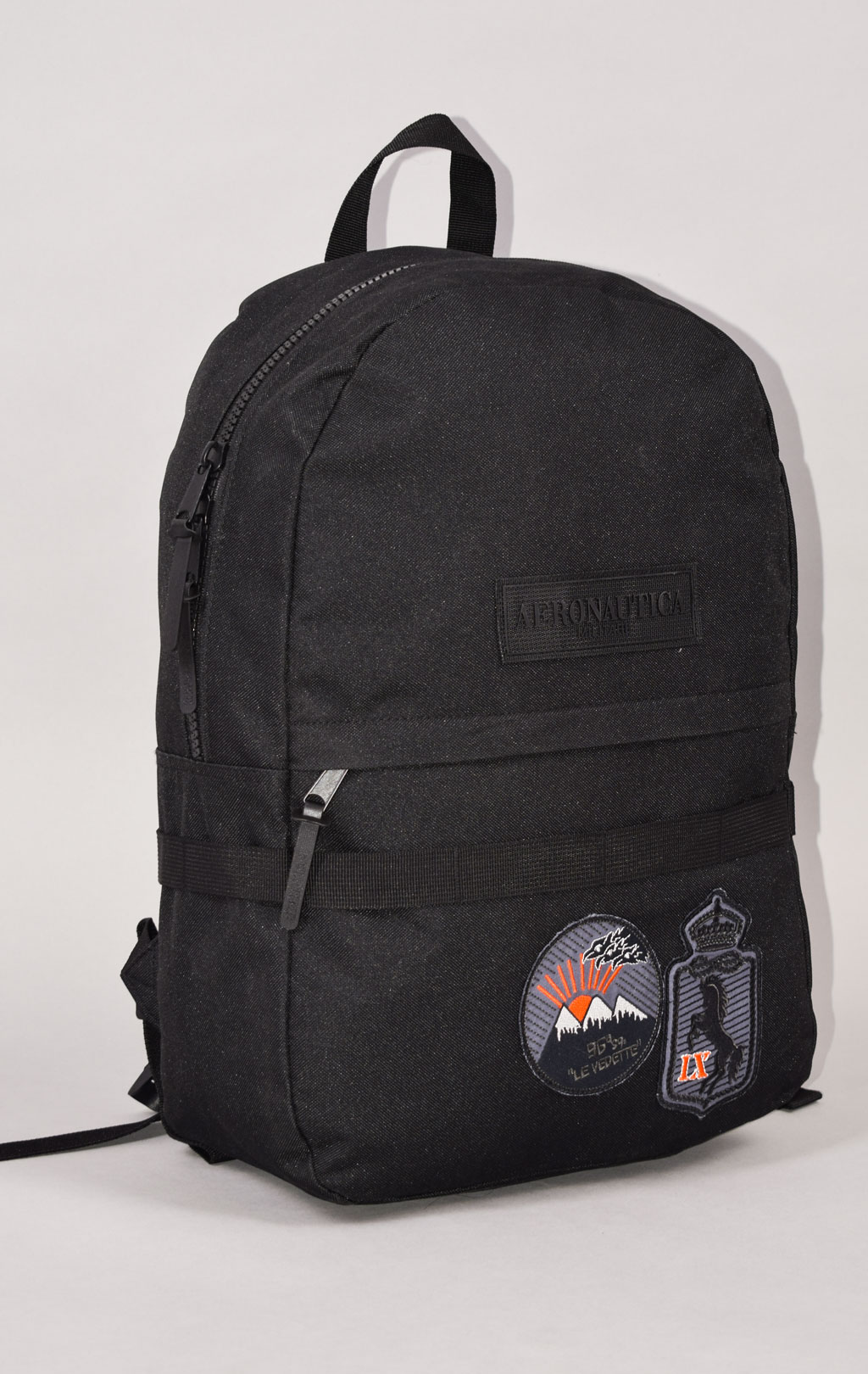 Рюкзак AERONAUTICA MILITARE BACK-PACK SS 22/CN jet black (BO 1079) 