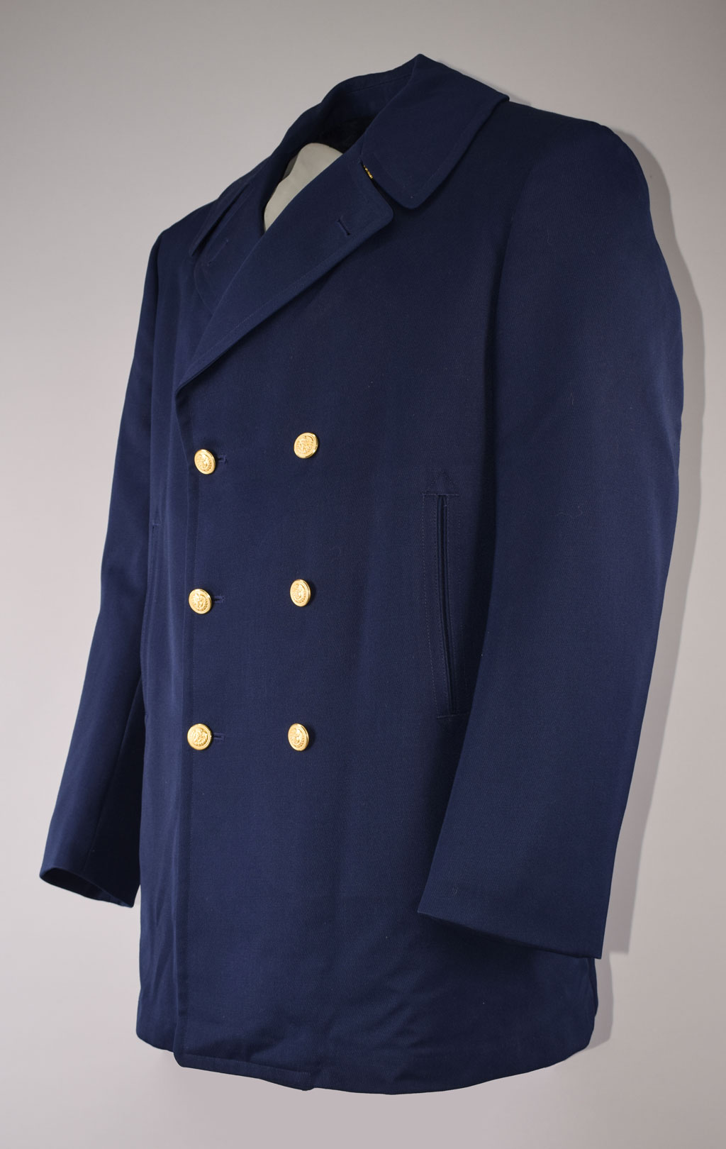 Бушлат морской армейский US COAST GUARD OVERCOAT REEFER navy США