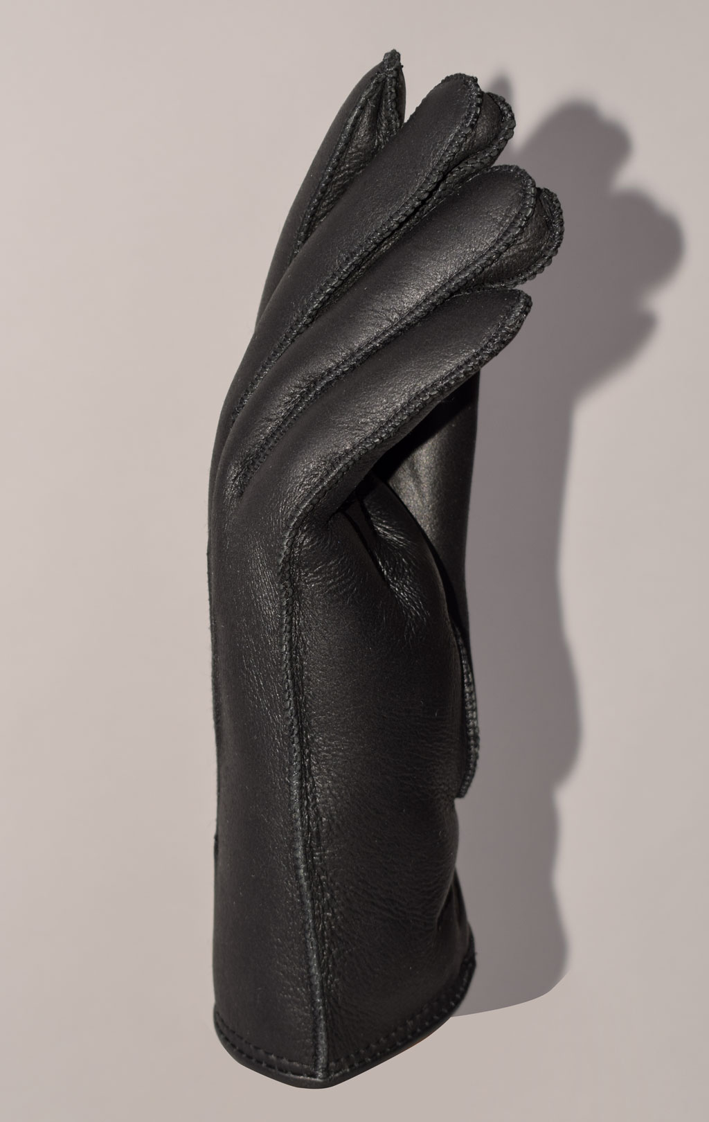 Перчатки PARAJUMPERS SHEARLING GLOVES овчина FW 23/24 black 