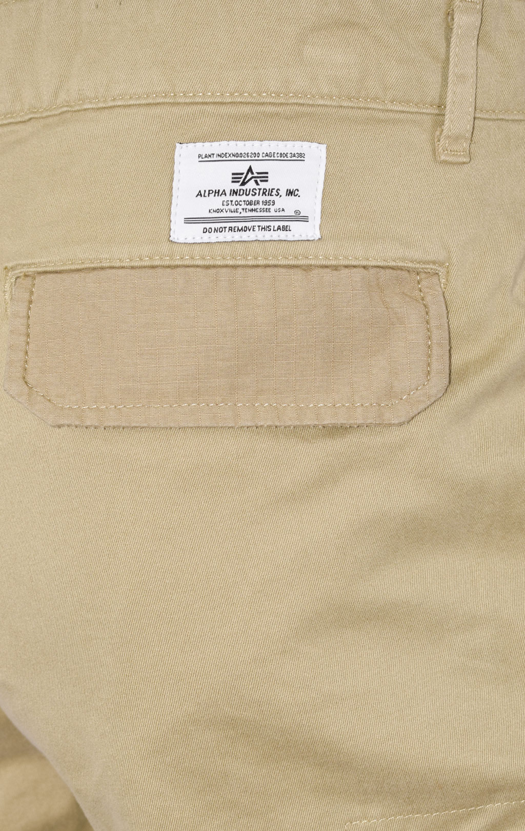 Брюки-карго ALPHA INDUSTRIES MIXED MEDIA CARGO PANT SS 23 vintage khaki 