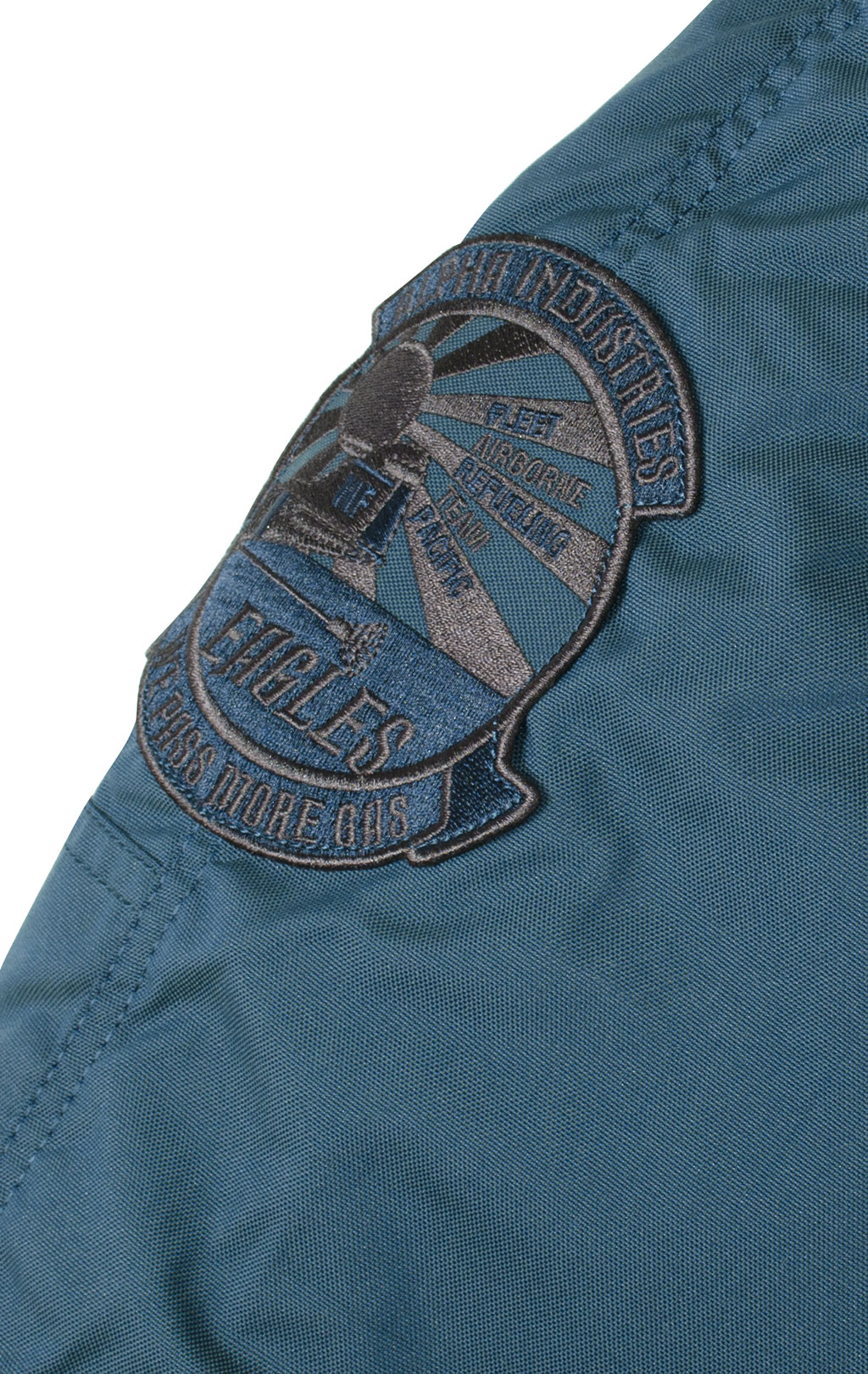 Аляска ALPHA INDUSTRIES EXPLORER натур. мех blue bold 