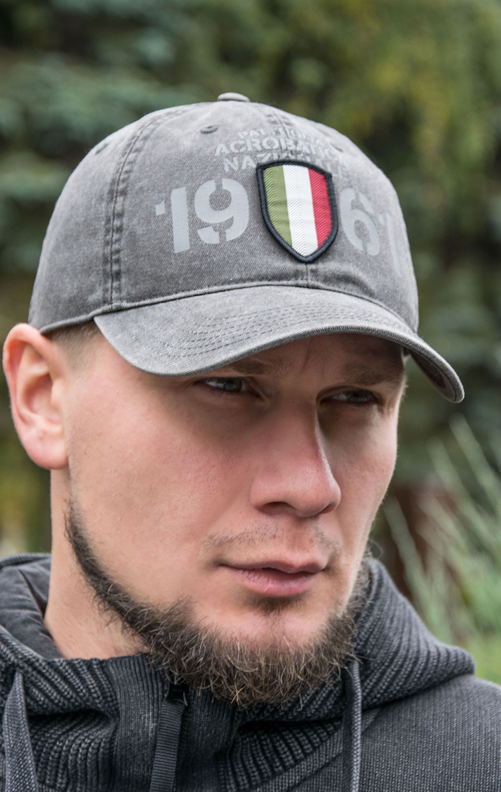 Бейсболка AERONAUTICA MILITARE FW 22/23/CN jet black (HA 1120)