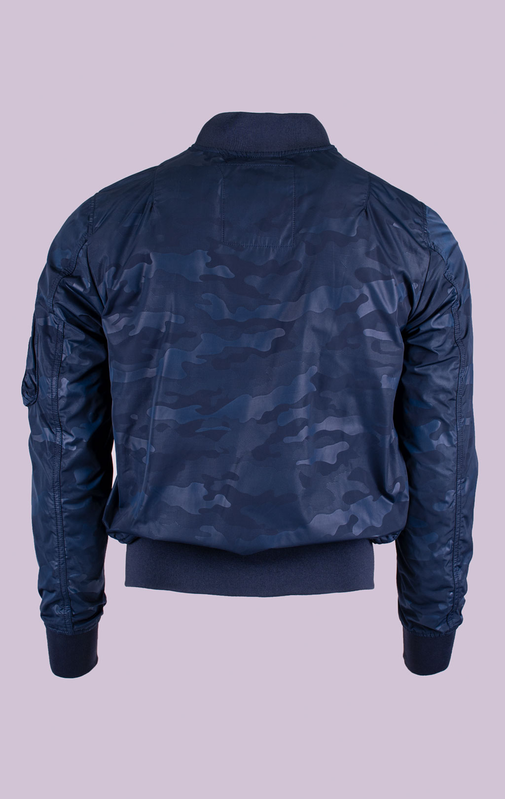 Бомбер ALPHA INDUSTRIES MA-1 HIDDEN CAMO rep. blue 