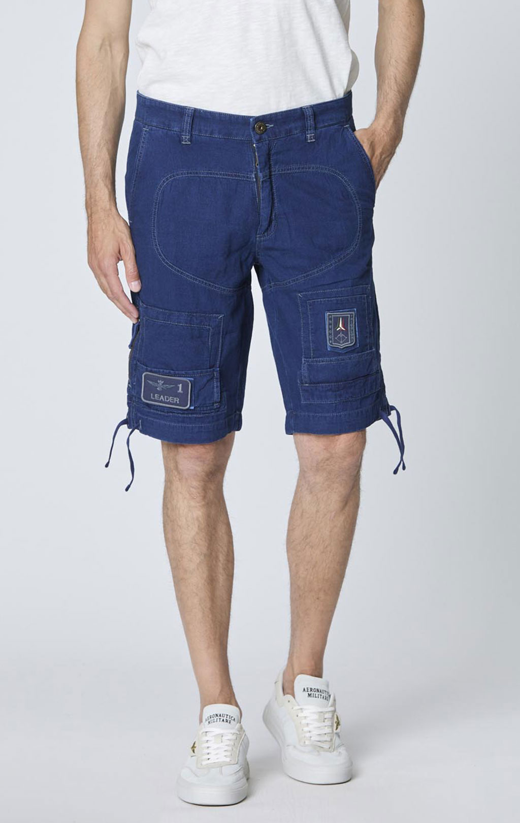 Шорты AERONAUTICA MILITARE ANTI-G SS 25 m/IN indigo (BE 252) 
