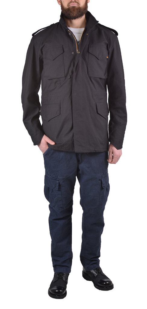 Куртка ALPHA INDUSTRIES CLASSIC M-65 black Куртка ALPHA INDUSTRIES CLASSIC M-65 black