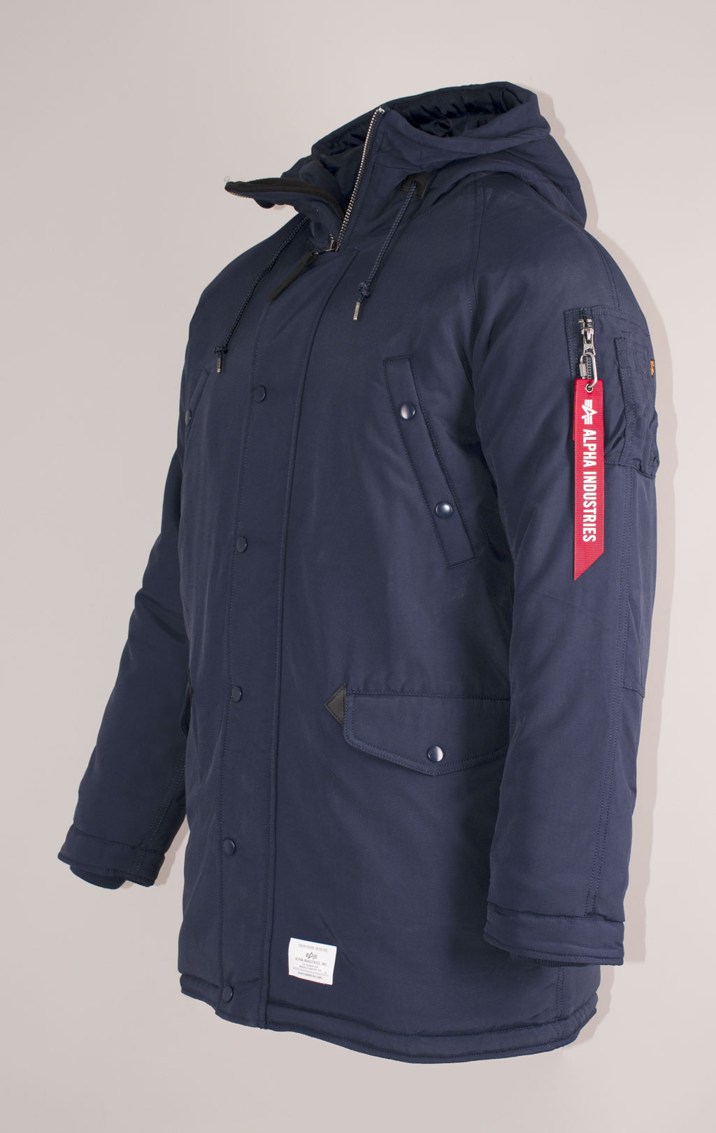 Аляска ALPHA INDUSTRIES ALTITUDE MOD PARKA N-3B FW 24/25 replica blue 
