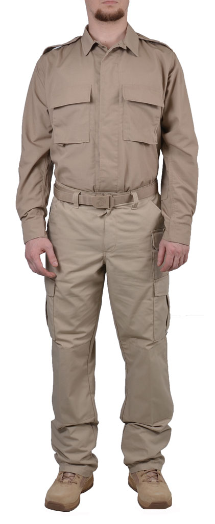 Рубашка Propper BDU хлопок35%/полиэстр65% Rip-Stop khaki 2 кат. 