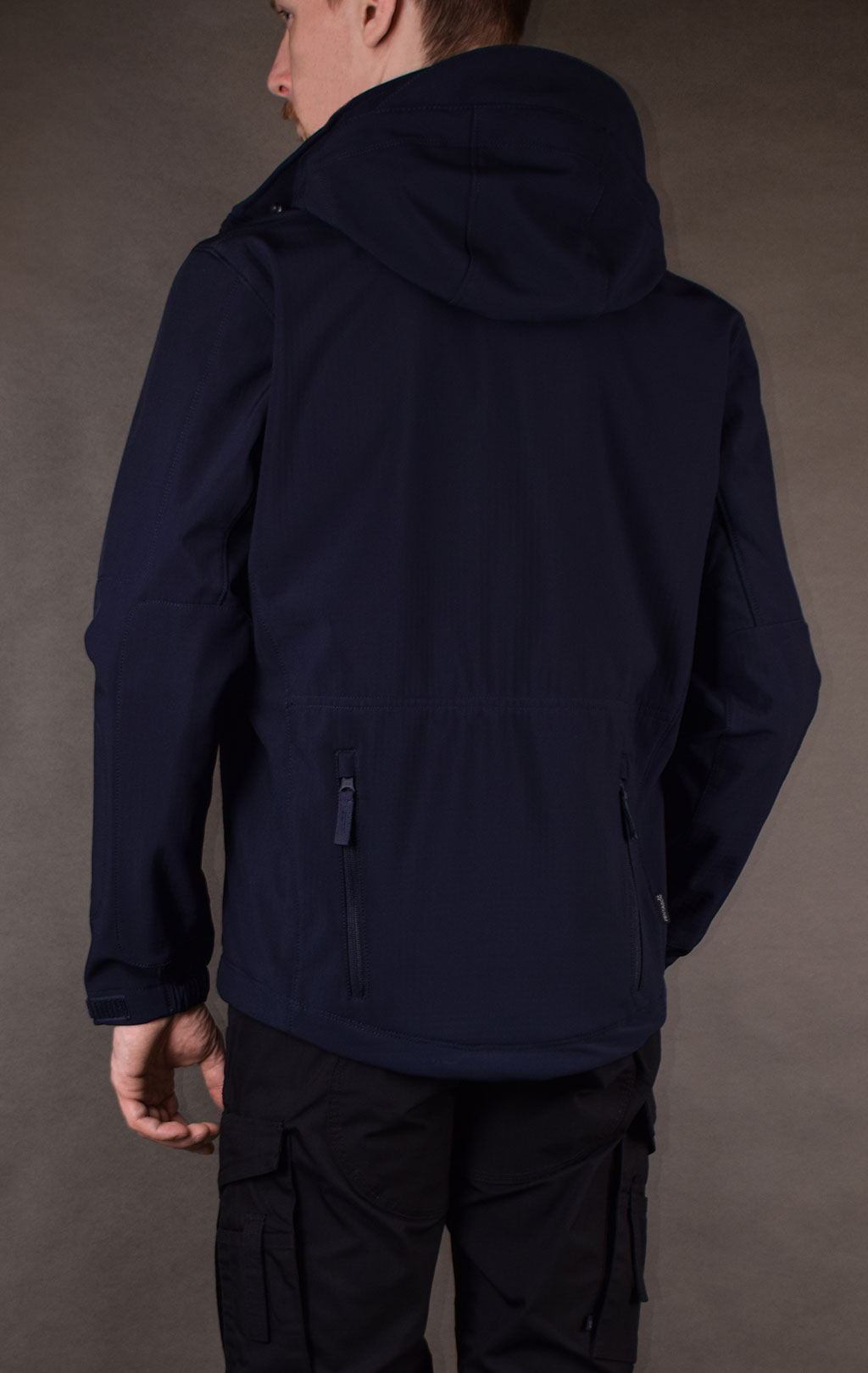 Куртка тактическая softshell Pentagon мембрана ARTAXES ESCAPE Soft Shell navy blue 08035 