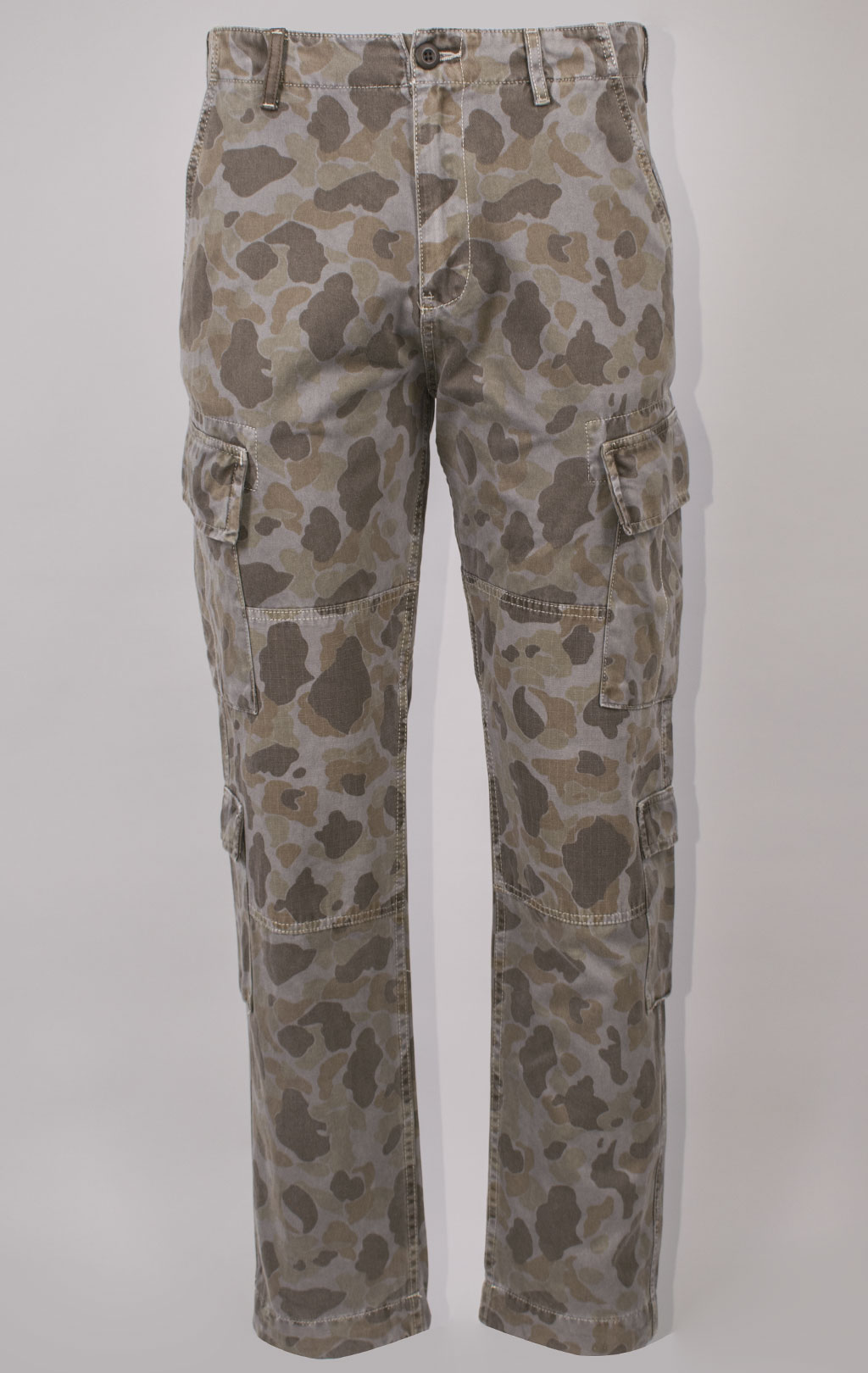 Брюки-карго ALPHA INDUSTRIES ACU BATTLEWASH PANT FW 23/24 brown frogskin camo 