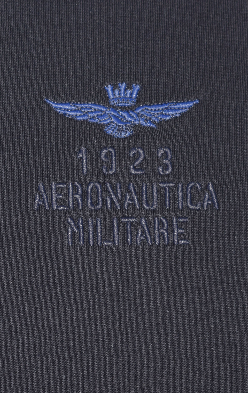 Лонгслив AERONAUTICA MILITARE big size FW 23/24/TR dark blue (TS 2185) 