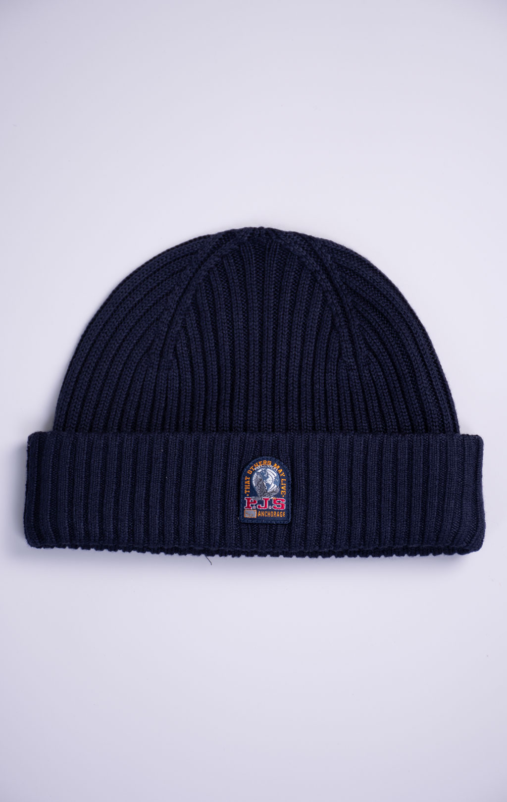 Шапка вязаная PARAJUMPERS MATIO FW 26/27 blue navy 