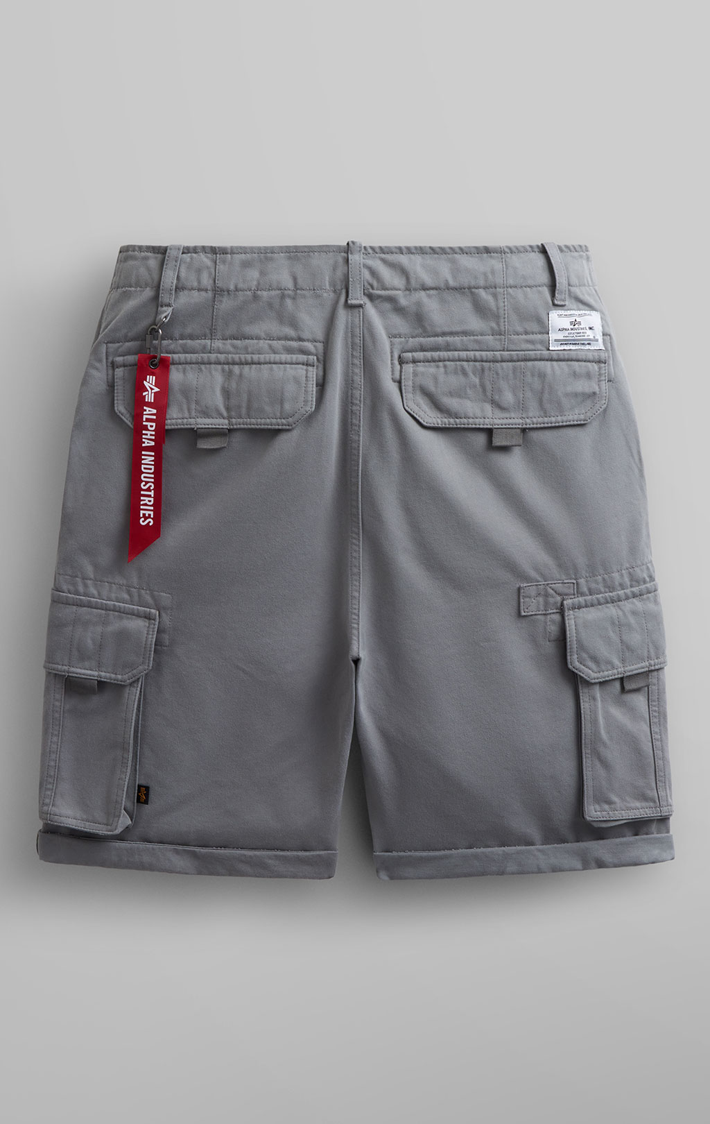 Шорты ALPHA INDUSTRIES CREW SHORT SS 24 m aircraft gray 