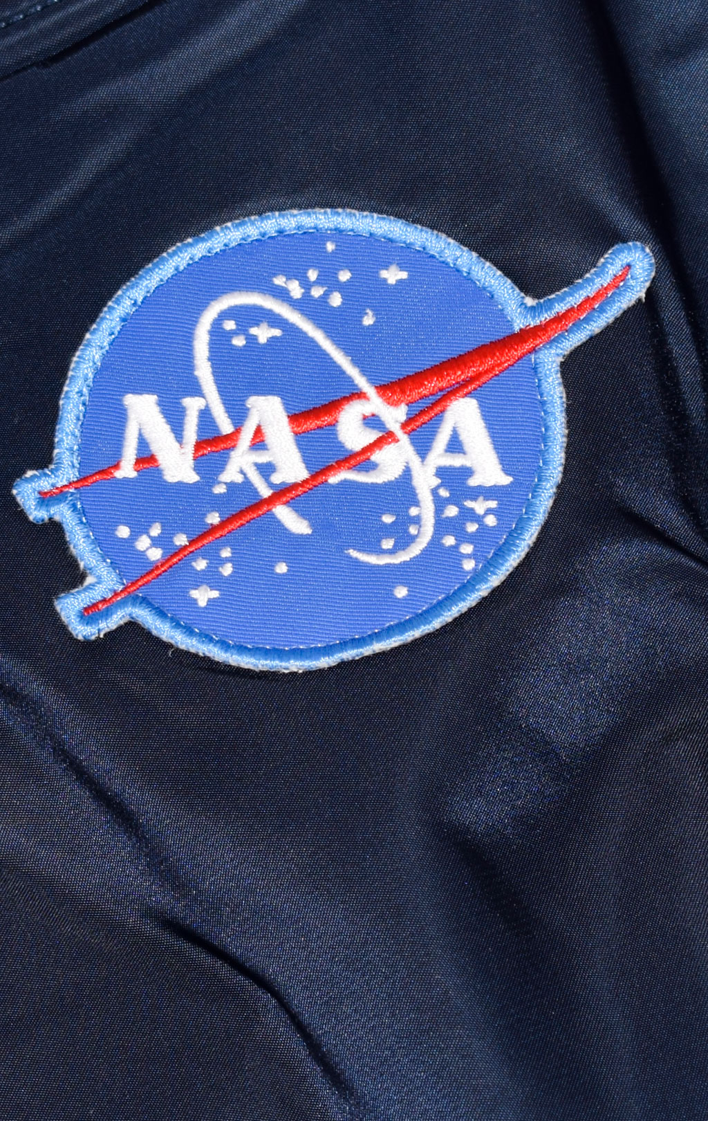 Детская куртка-бомбер лётная ALPHA INDUSTRIES Youth NASA MA-1 FW 21/22 m rep. blue 