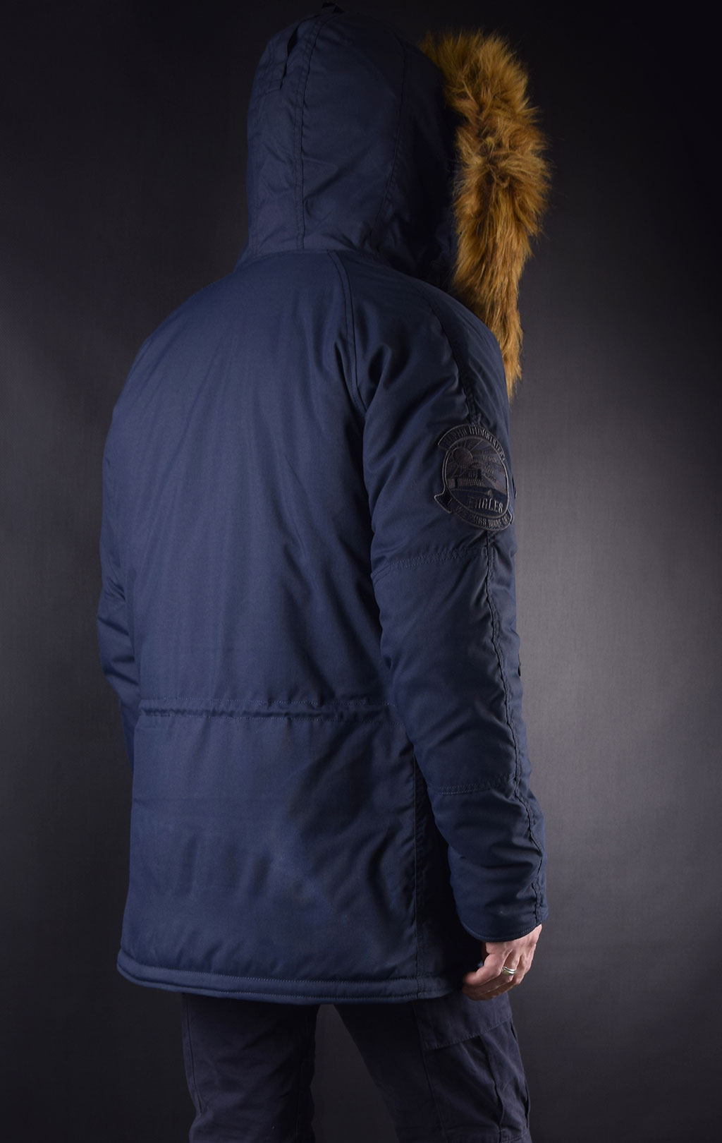 Аляска ALPHA INDUSTRIES EXPLORER big size rep. blue 