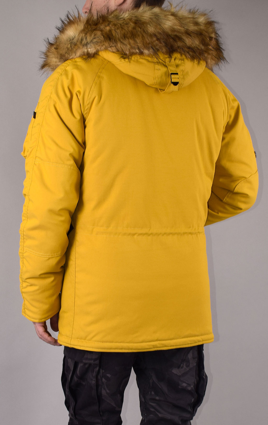 Аляска ALPHA INDUSTRIES EXPLORER big size mustard 