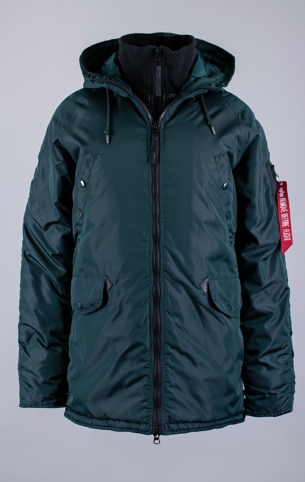 Аляска ALPHA INDUSTRIES EXPLORER II dark petrol 