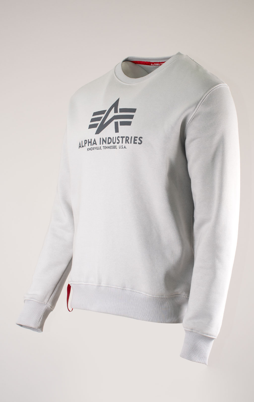 Свитшот ALPHA INDUSTRIES BASIC SWEATER pastel grey 