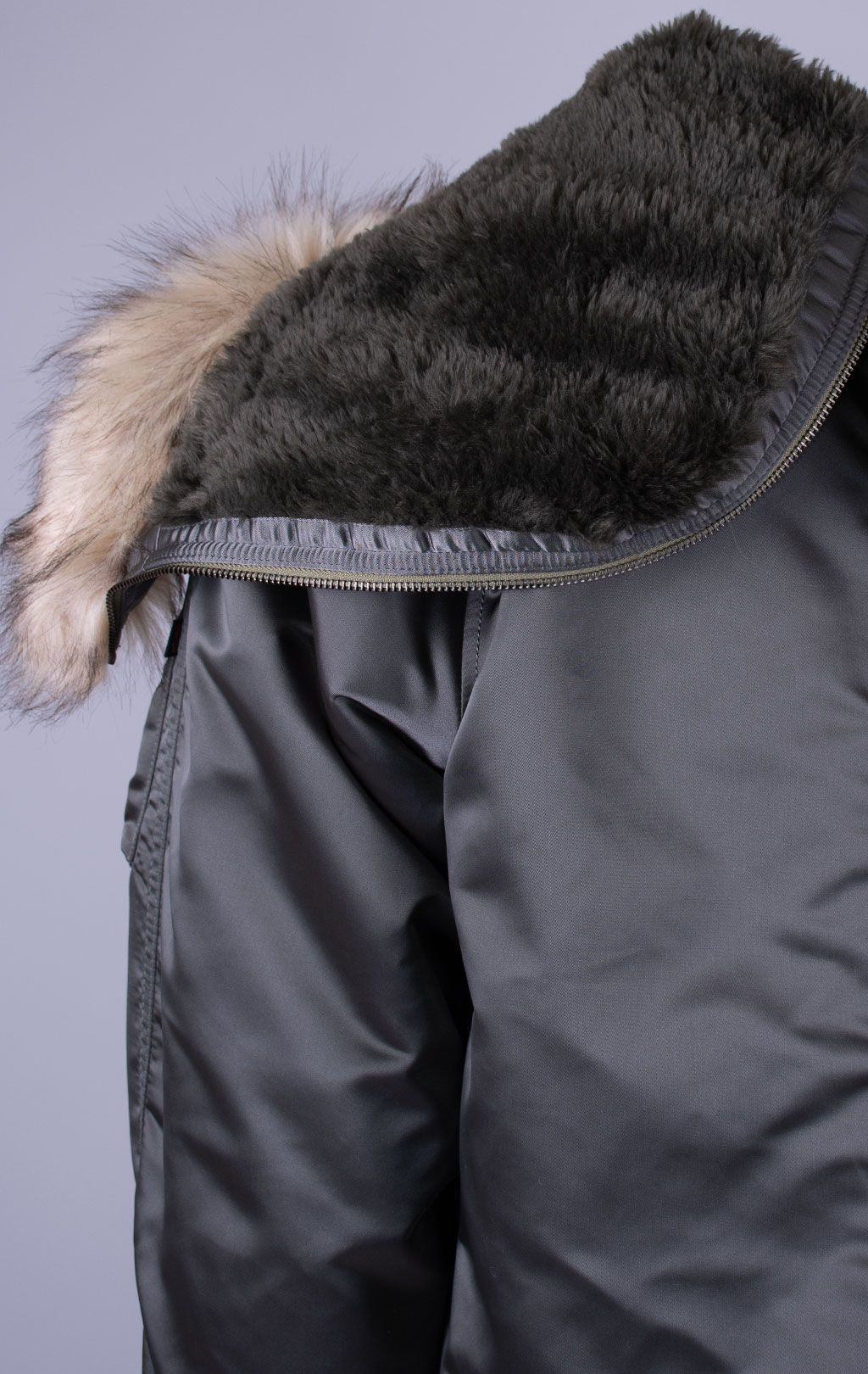 Аляска короткая ALPHA INDUSTRIES N-2B HERITAGE FIT PARKA (1950s VERSION) FW 26/27 field gray 