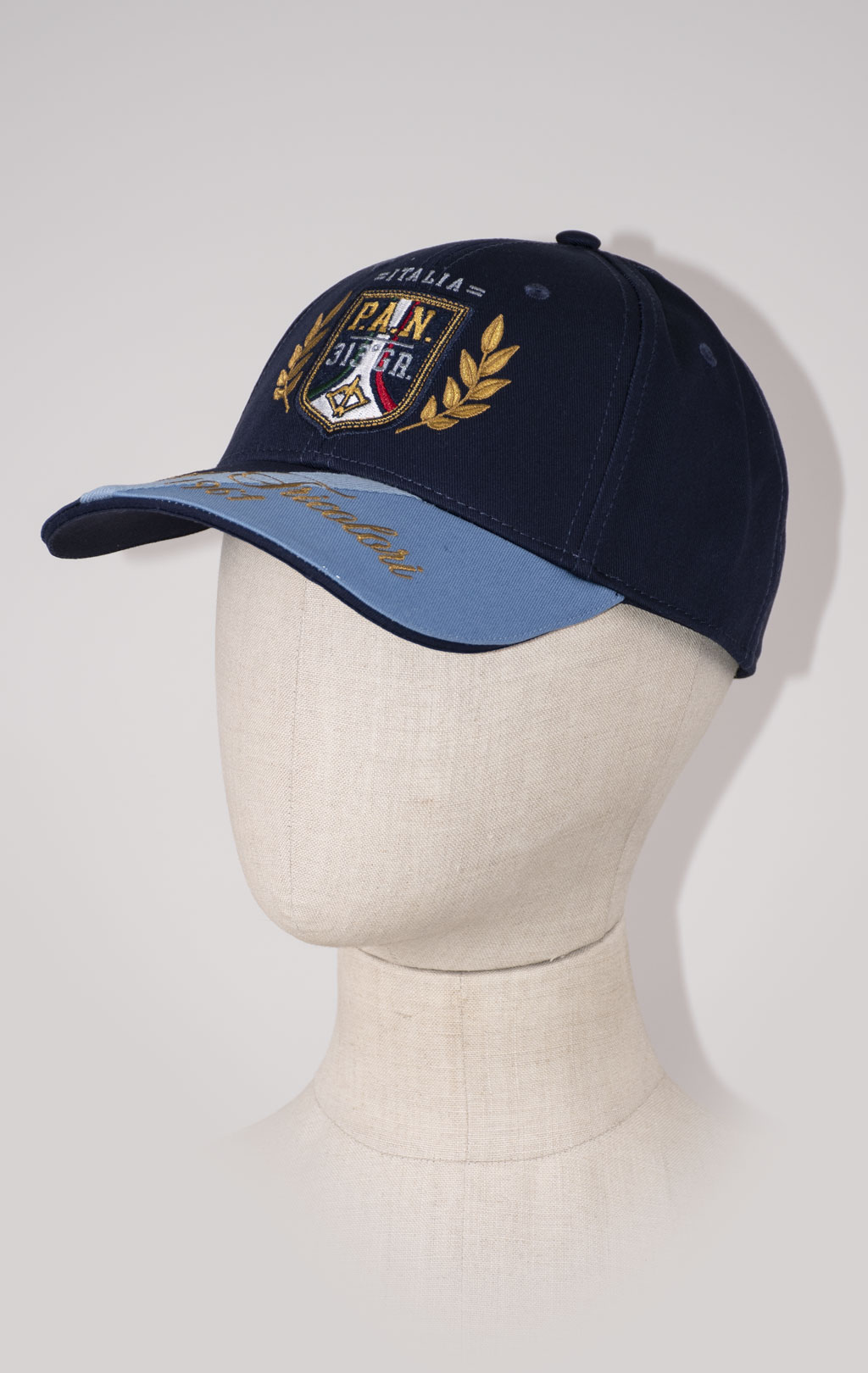 Бейсболка AERONAUTICA MILITARE SS 24/CN blue navy (HA 1165)