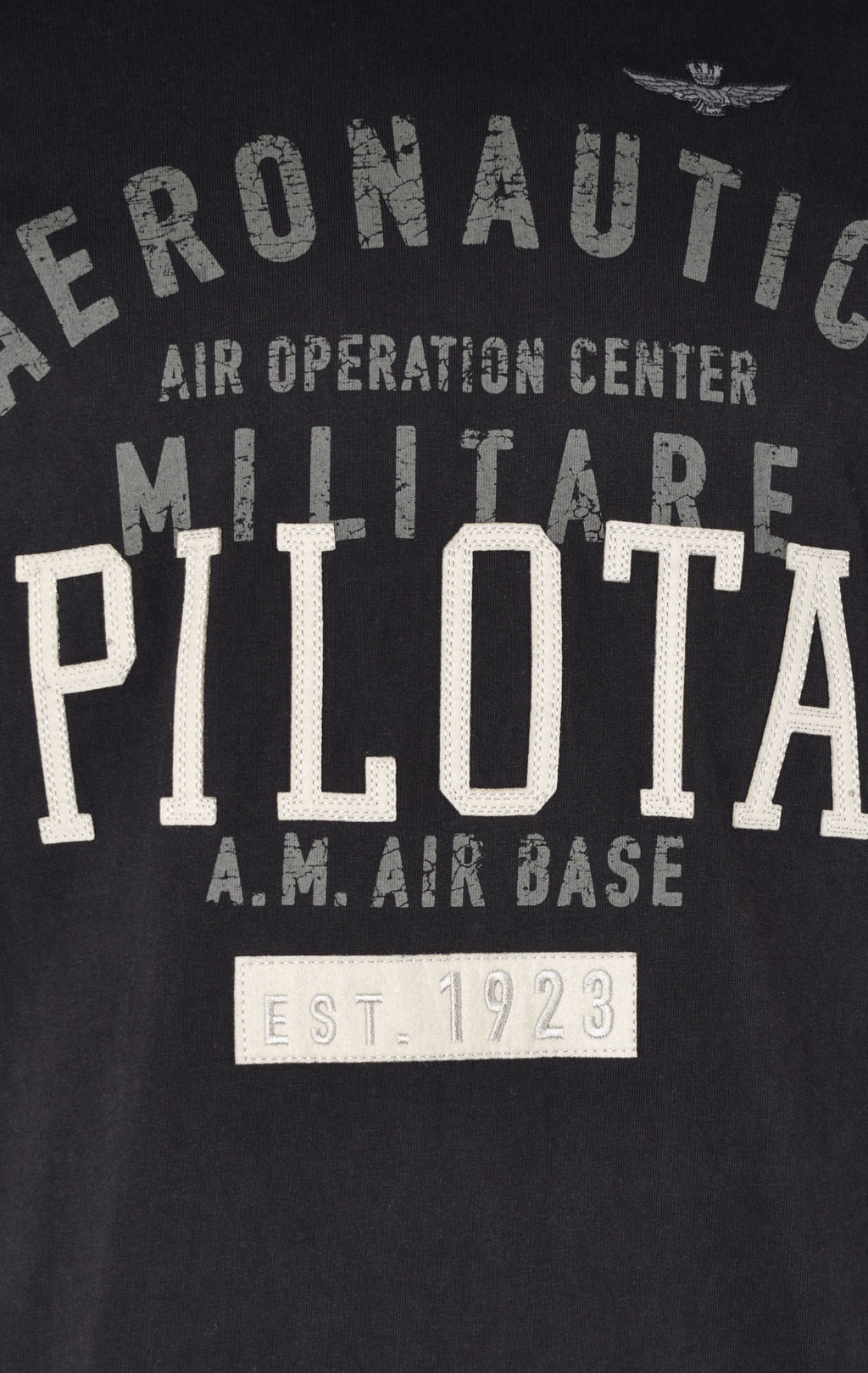 Футболка AERONAUTICA MILITARE FW 22/23/IN jet black (TS 2045)