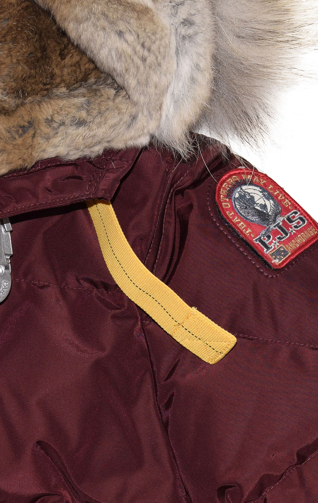 Женская куртка-пуховик PARAJUMPERS LONG BEAR burgundy 