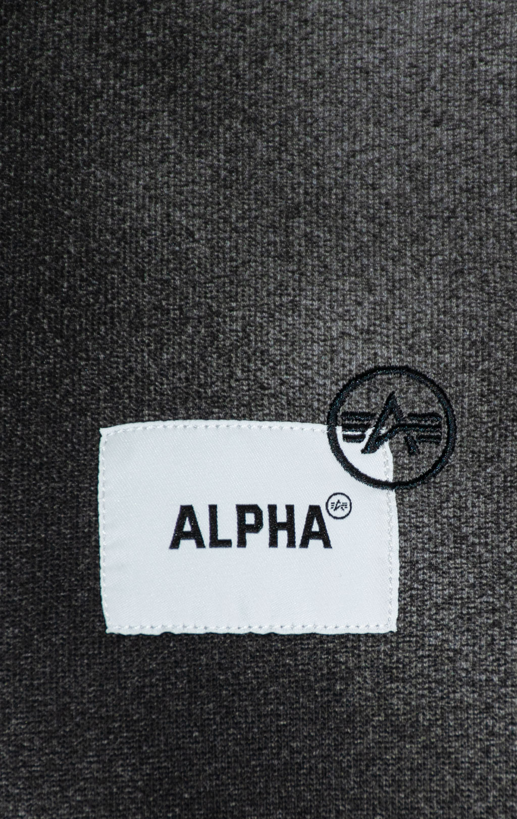 Свитшот ALPHA INDUSTRIES UNFRM WASHED CREWNECK FW 25/26 gray M001135 