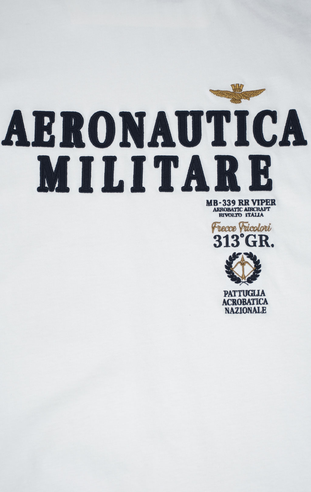 Футболка AERONAUTICA MILITARE SS 25 m/BD off white (TS 2401) 