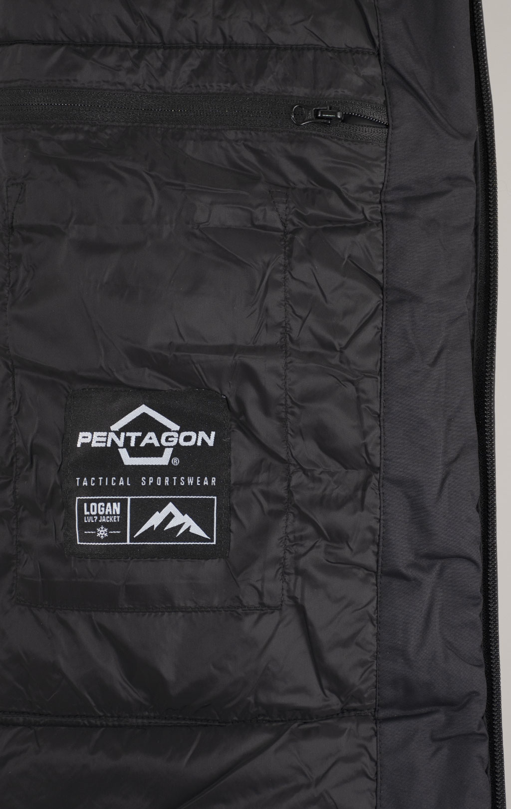 Куртка Pentagon мембрана LOGAN LVL7 big size black 01012 