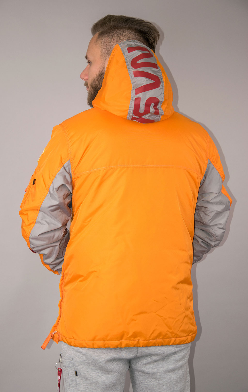 Анорак ALPHA INDUSTRIES NASA SPACE CAMP ANORAK alpha orange 