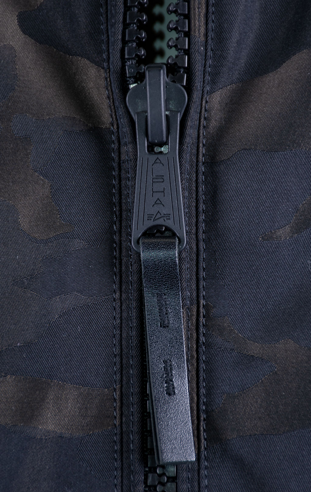 Аляска-пуховик ALPHA INDUSTRIES JACQUARD DOWN N-3B camo black 