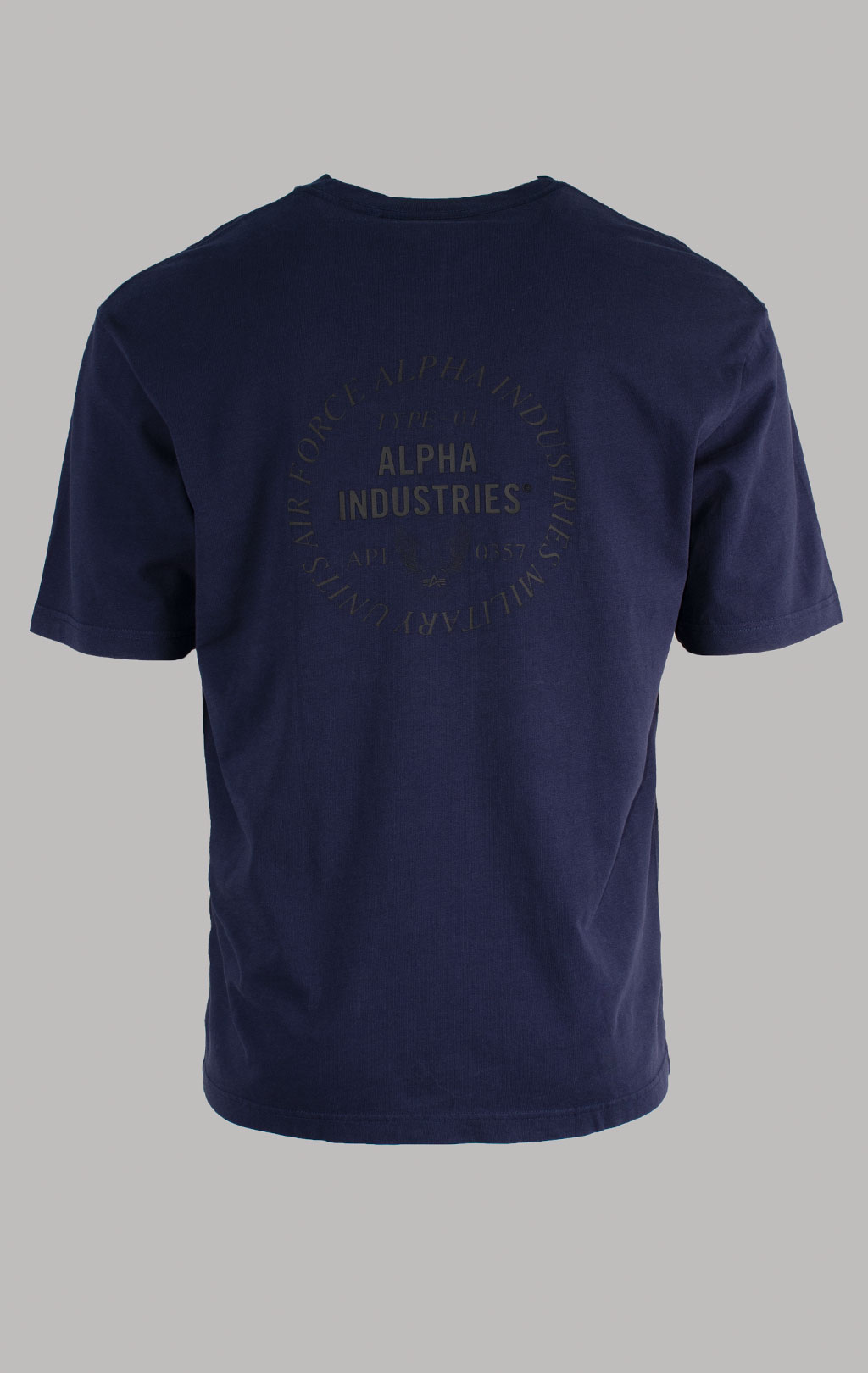 Футболка ALPHA INDUSTRIES UNFRM TYPE-01 TEE SS 25 m rep. blue 