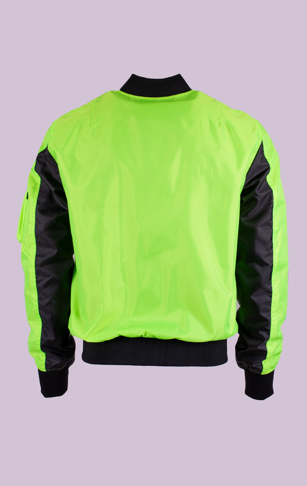 Ветровка-бомбер ALPHA INDUSTRIES MA-1 NEON neon green 