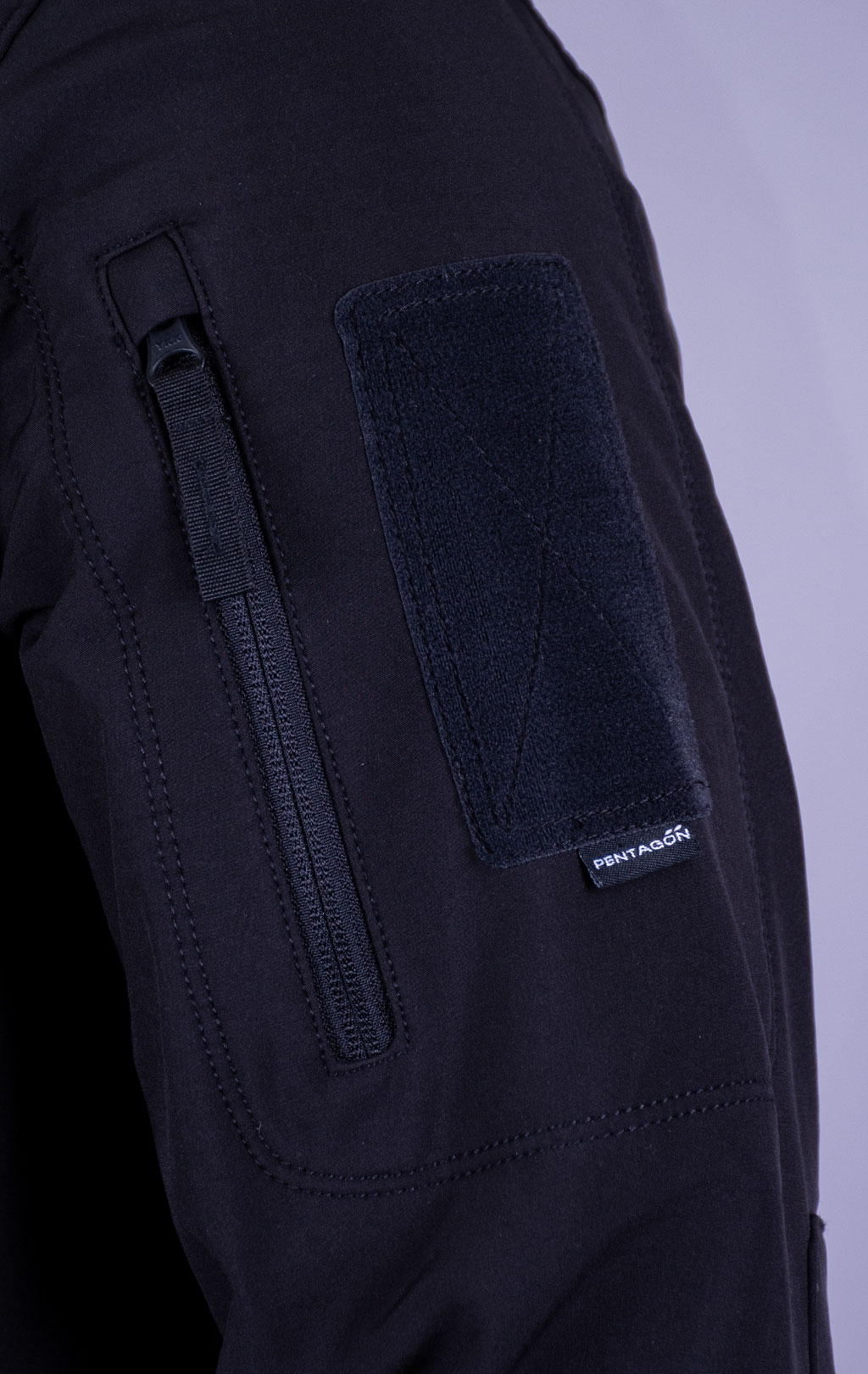 Куртка тактическая softshell Pentagon мембрана ARTAXES Soft Shell black 08011 