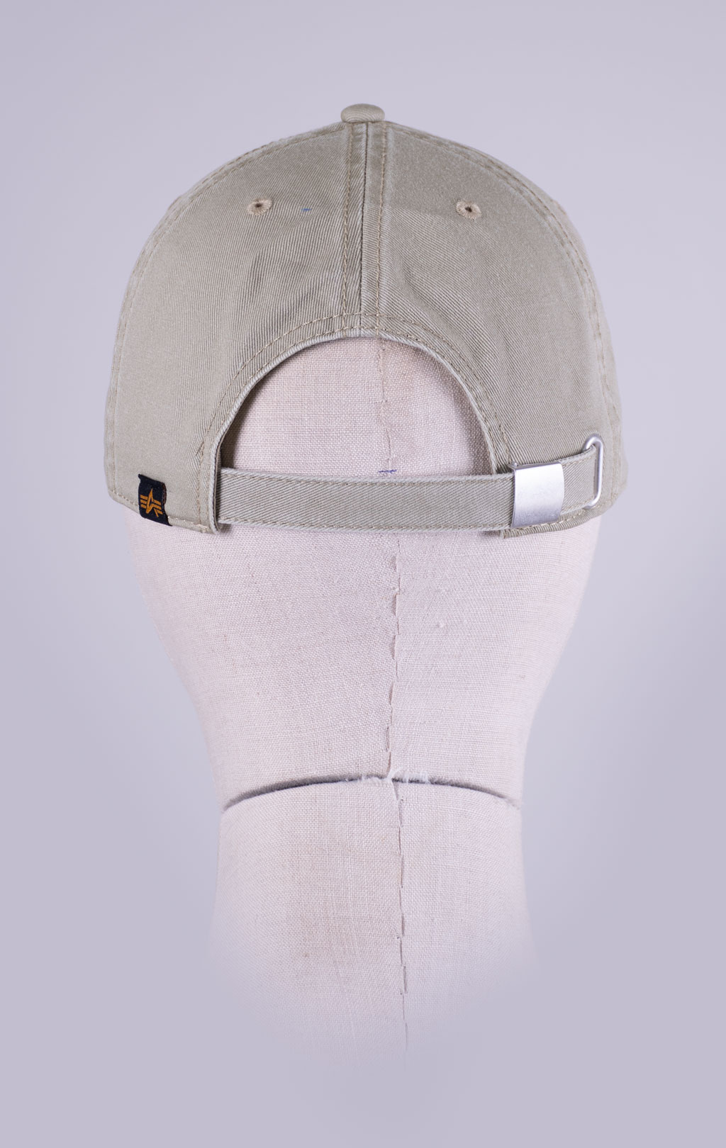 Бейсболка ALPHA INDUSTRIES ACID LOGO CAP organic beige 