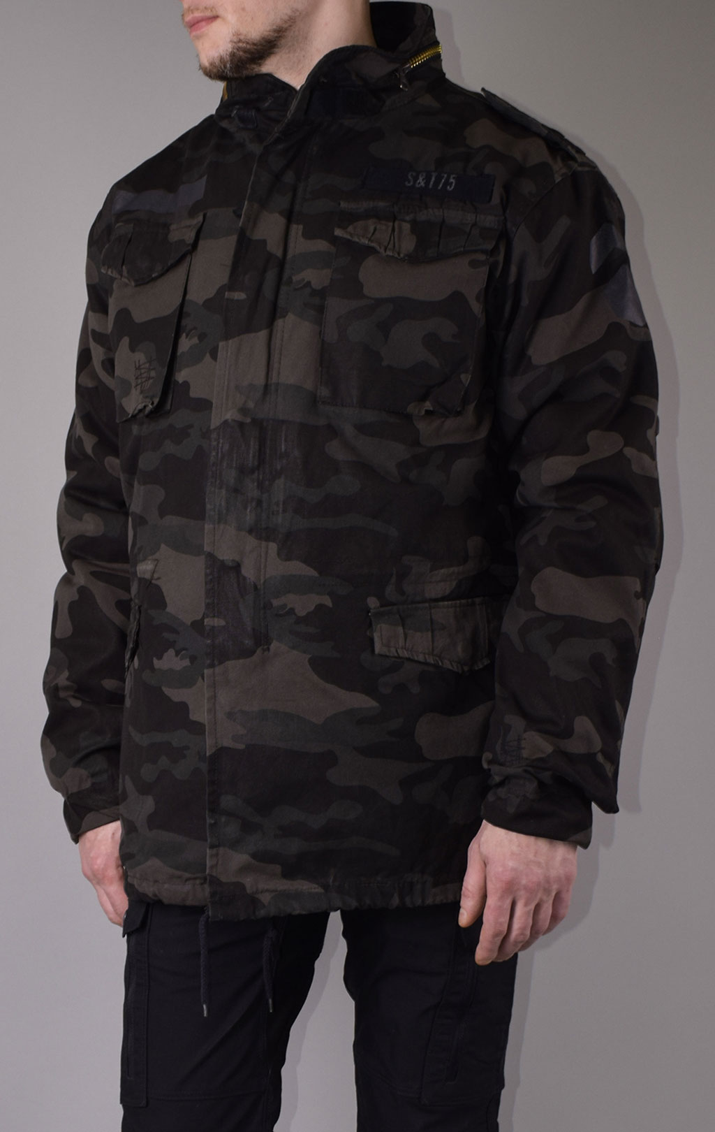 Куртка Surplus REGIMENT M-65 camo black 