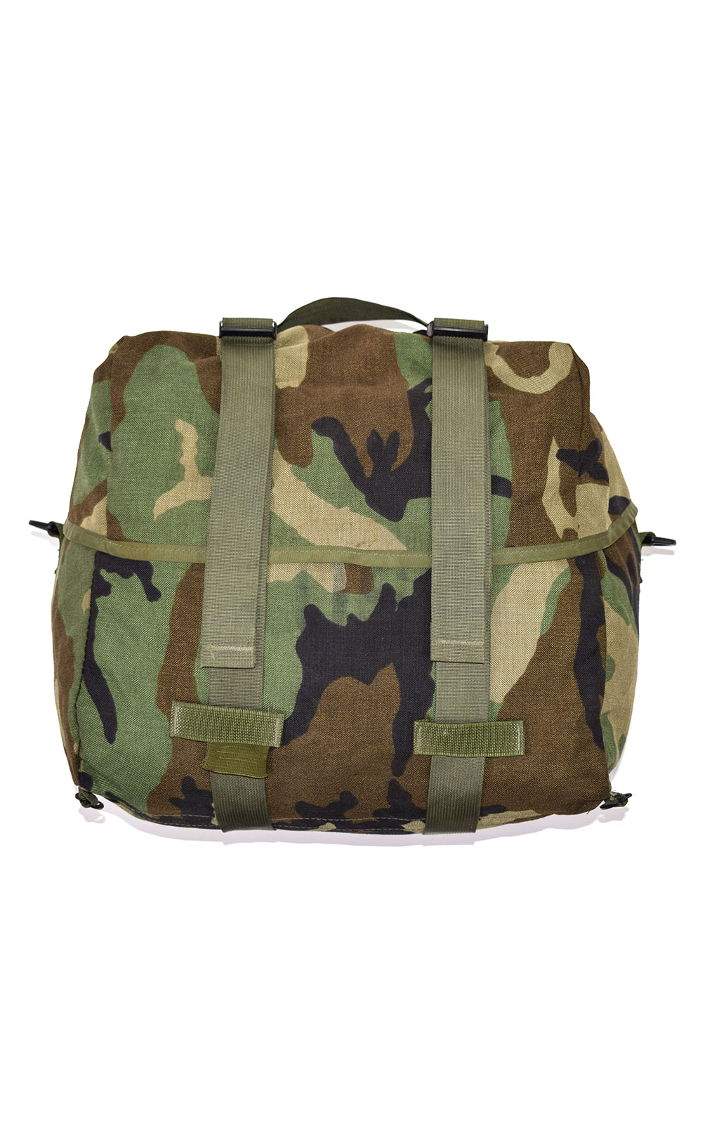 Сумка под спальный мешок 37x19x30 camo woodland б/у США