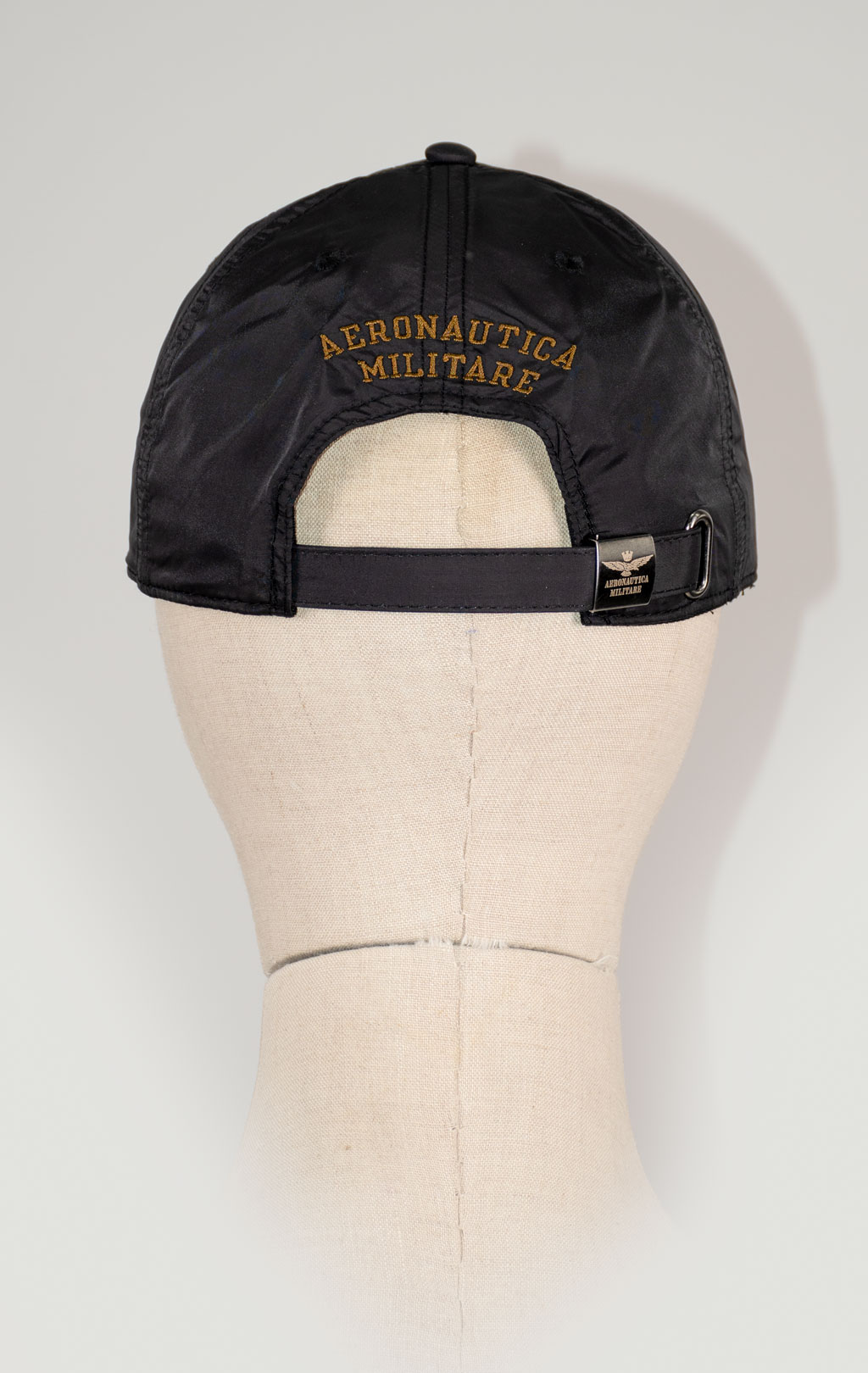 Бейсболка AERONAUTICA MILITARE нейлон FW 25/26/CN jet black (HA 1230) 
