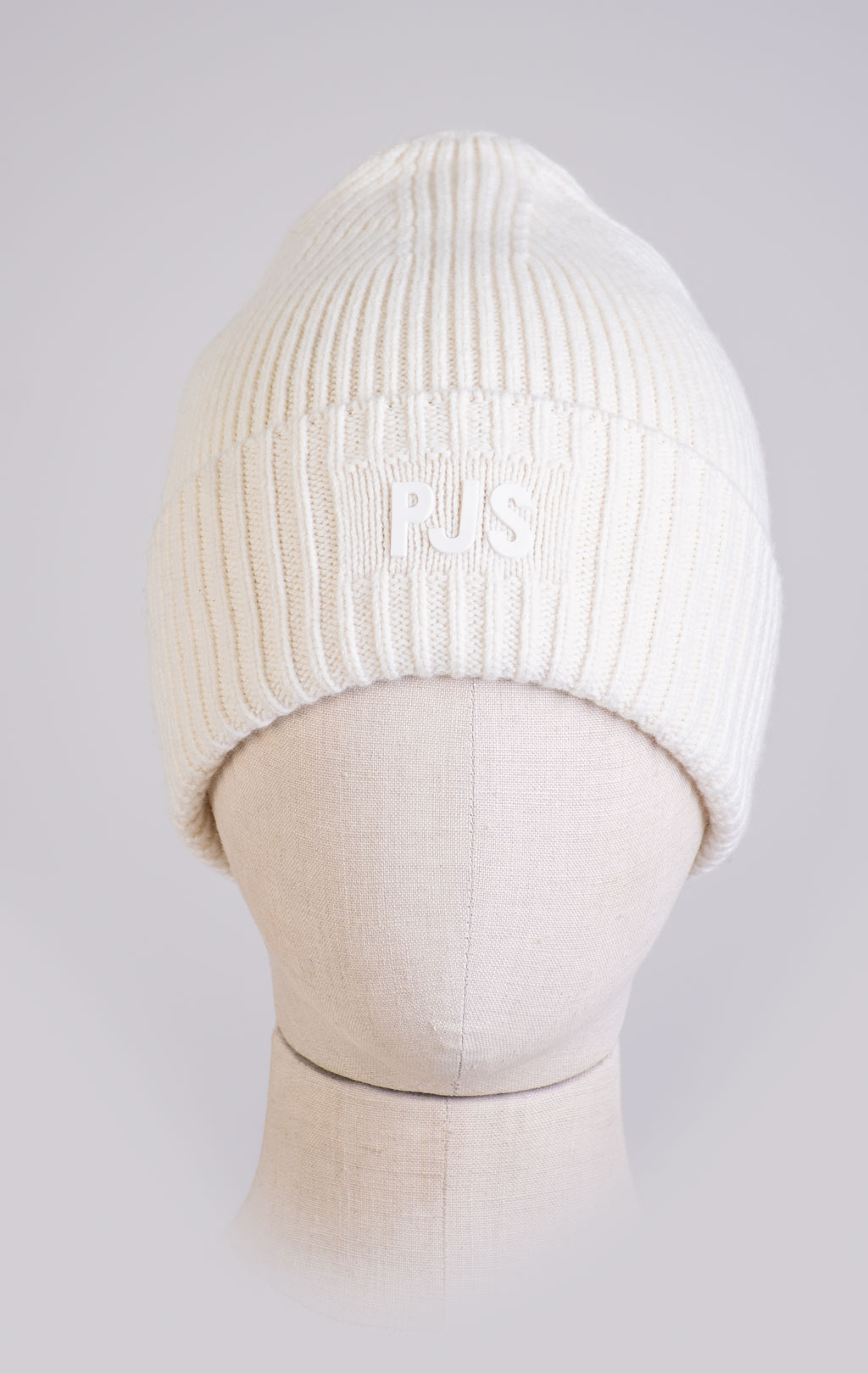 Шапка вязаная PARAJUMPERS PJS HAT FW 25/26 moonbeam 