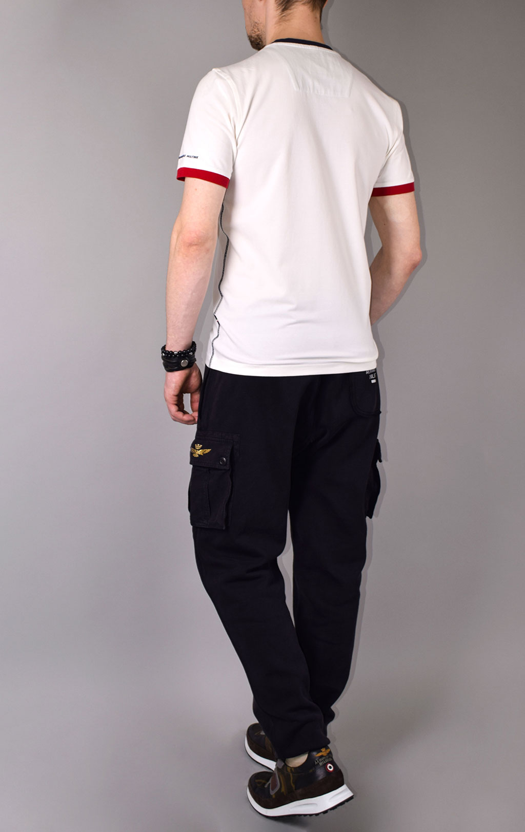 Футболка AERONAUTICA MILITARE SS 20 off white (TS 1699) 