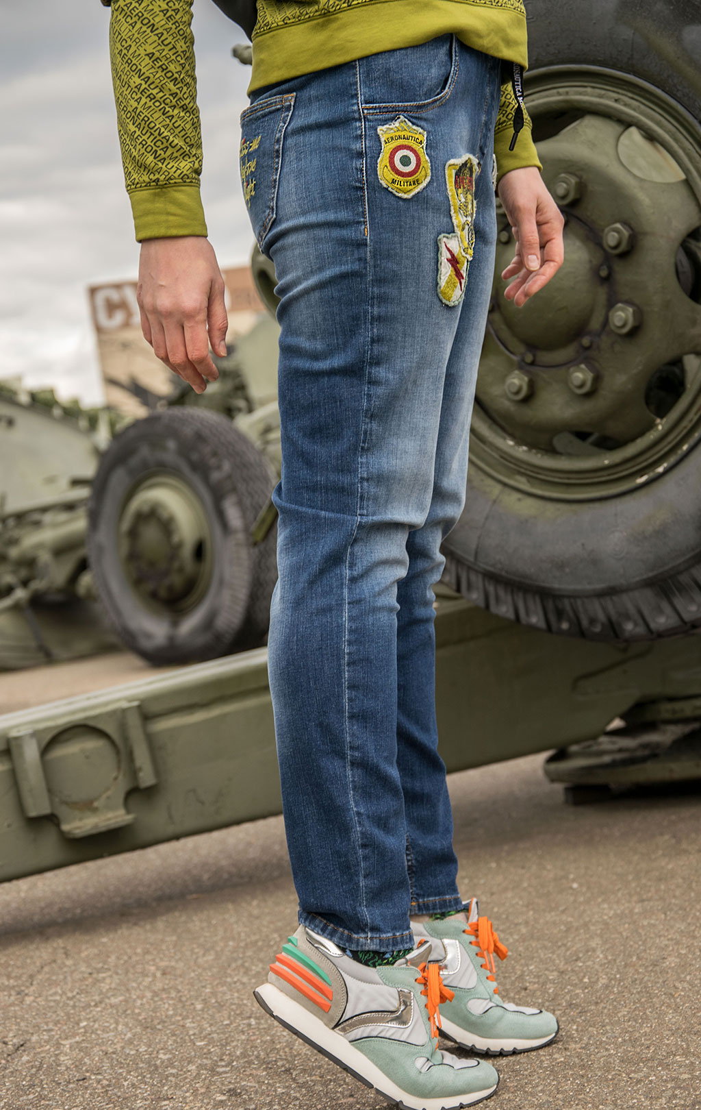 AERONAUTICA MILITARE FW 21 22 TN denim PJ 186