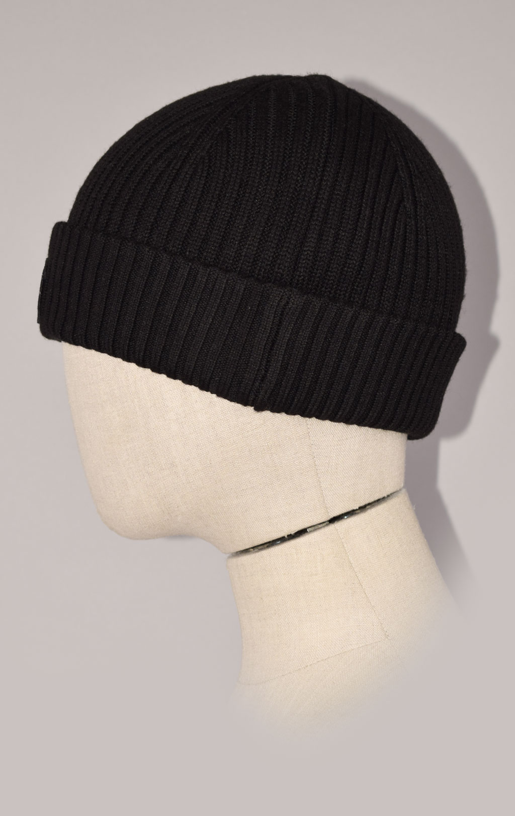 Шапка вязаная PARAJUMPERS RIB HAT FW 22/23 black 