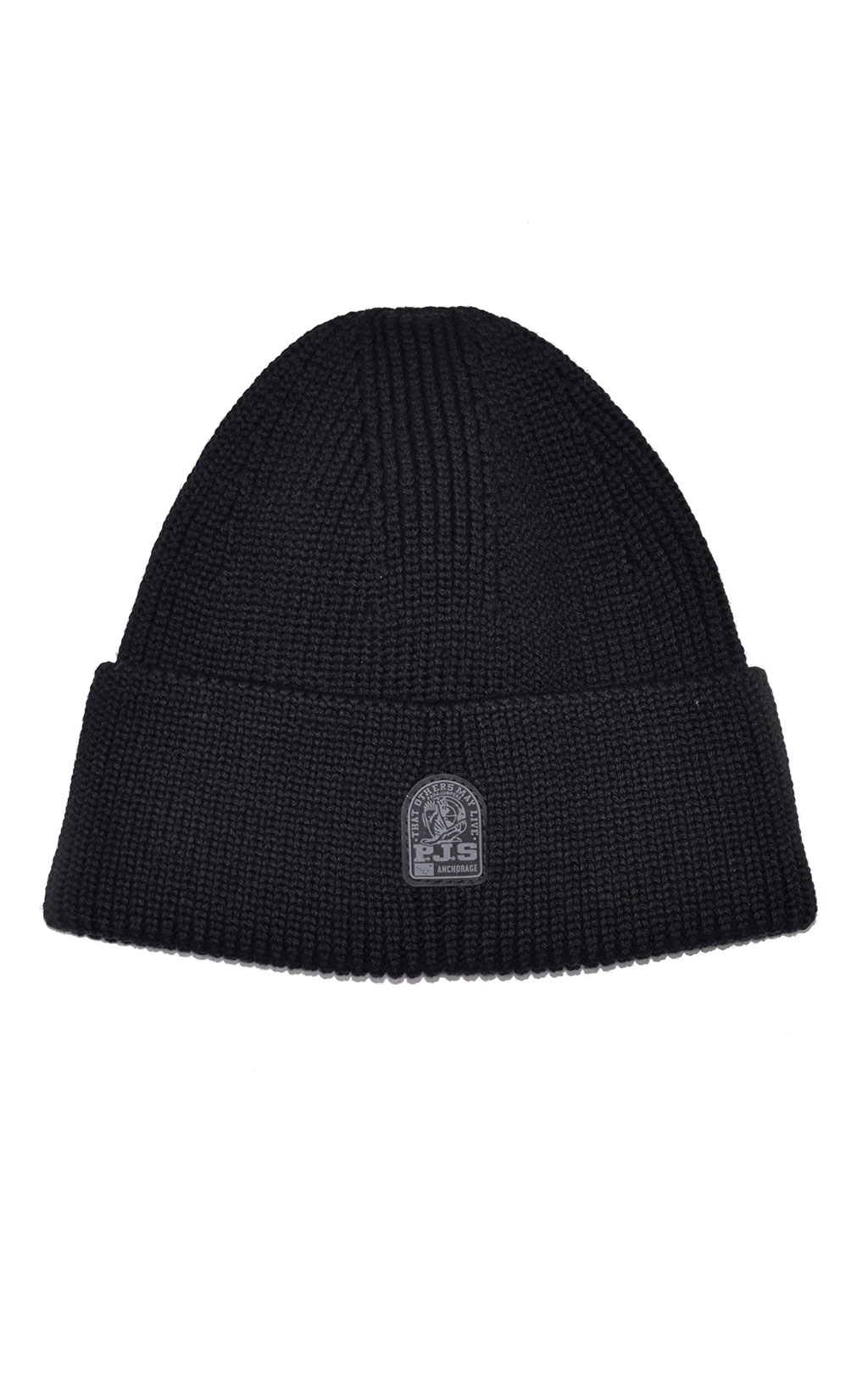 Шапка вязаная PARAJUMPERS PLAIN BEANIE FW 20/21 black 