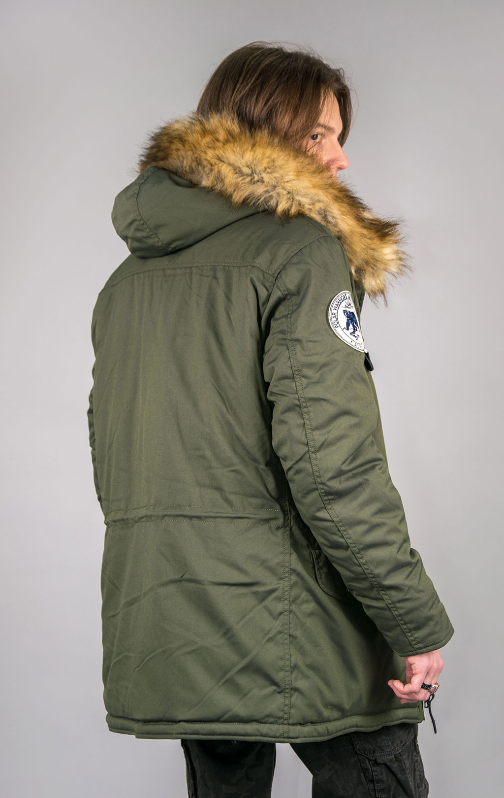 Аляска ALPHA INDUSTRIES POLAR dark green 