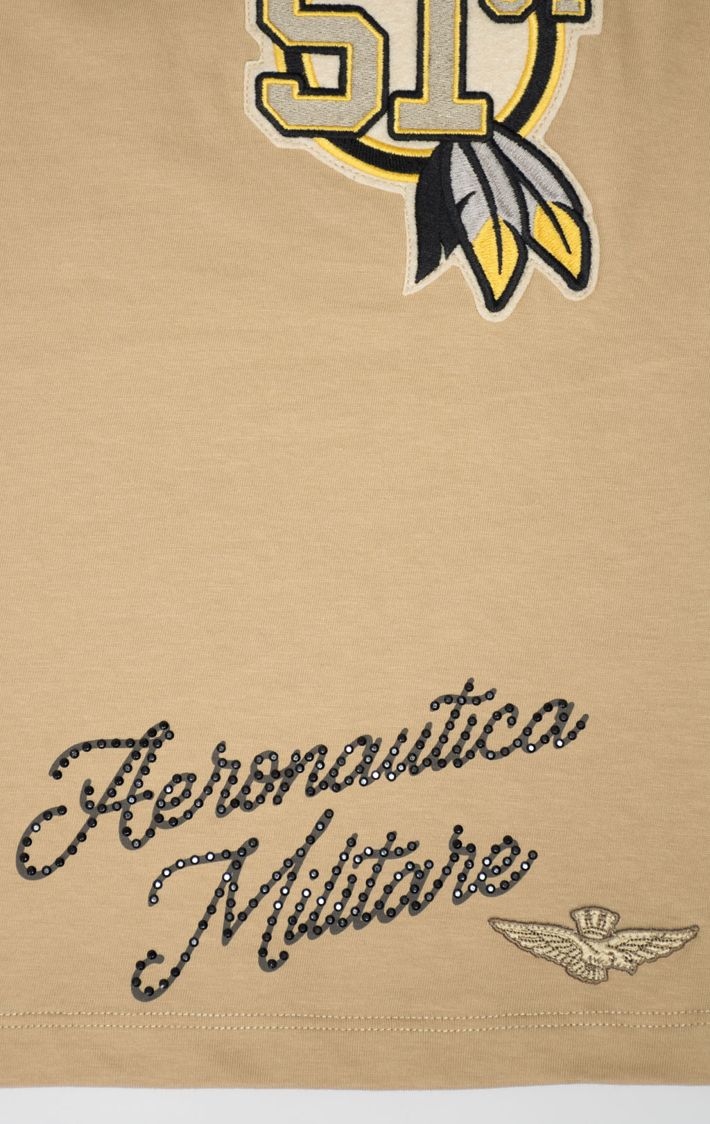 Женская футболка AERONAUTICA MILITARE SS 25 m/IT safari (TS 2397) 