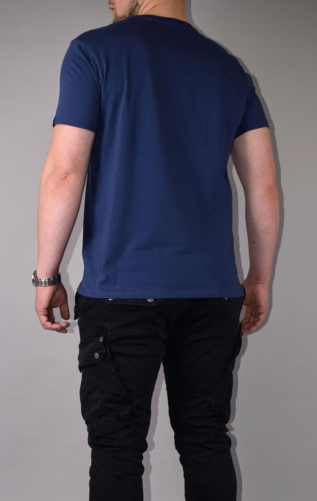 Футболка ALPHA INDUSTRIES BASIC T new navy 