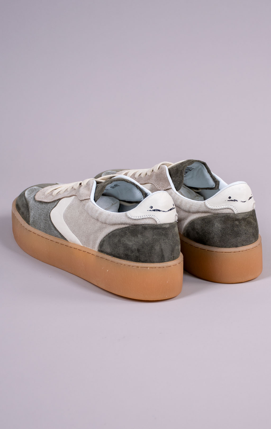 Кроссовки VOILE BLANCHE MIND02 SS 26 canvas army green/sand 2019753 