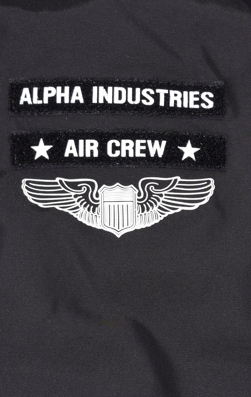 Куртка-пилот ALPHA INDUSTRIES INJECTOR-III AIR FORCE black 