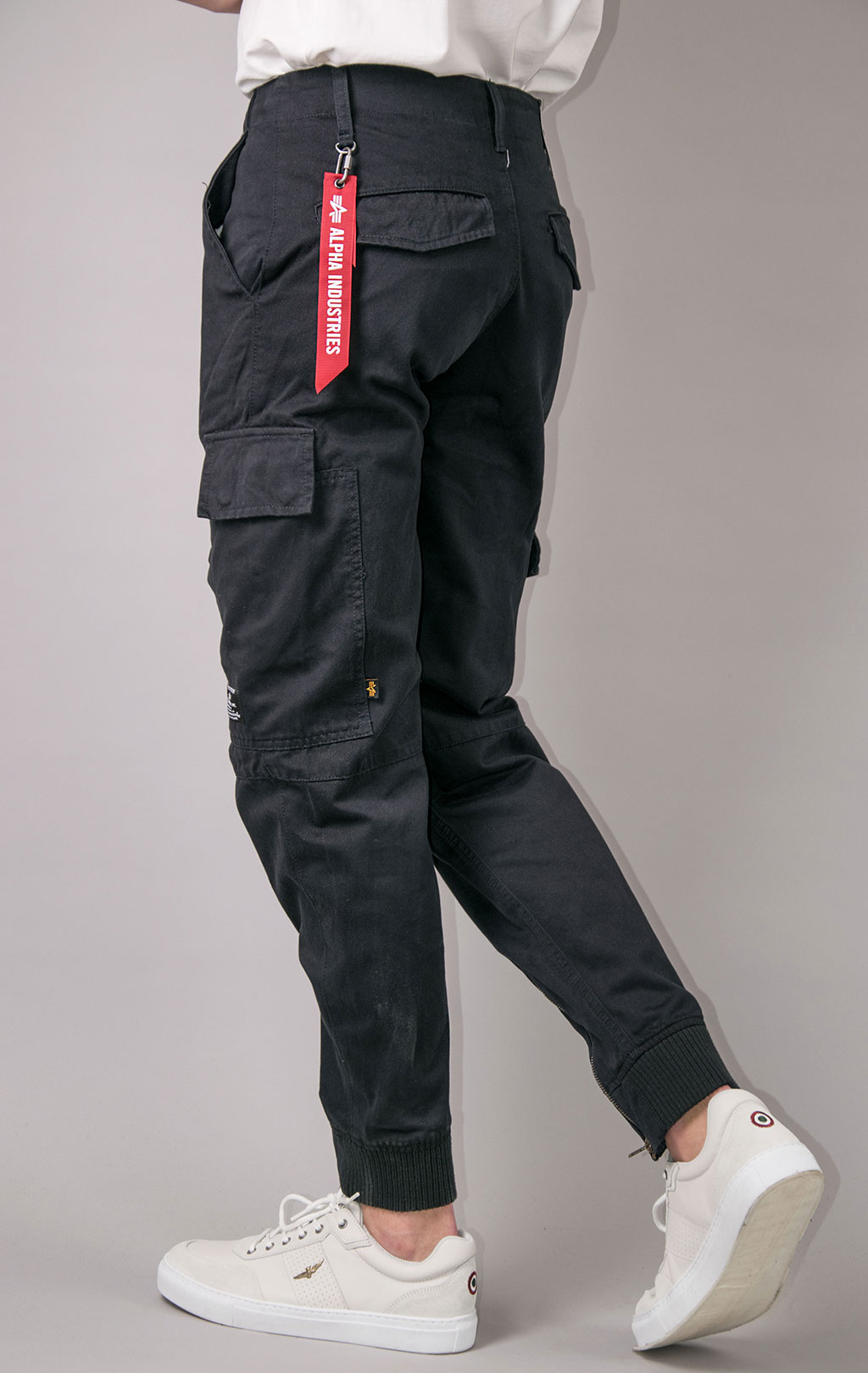 Брюки-карго ALPHA INDUSTRIES A-11 PANT black 