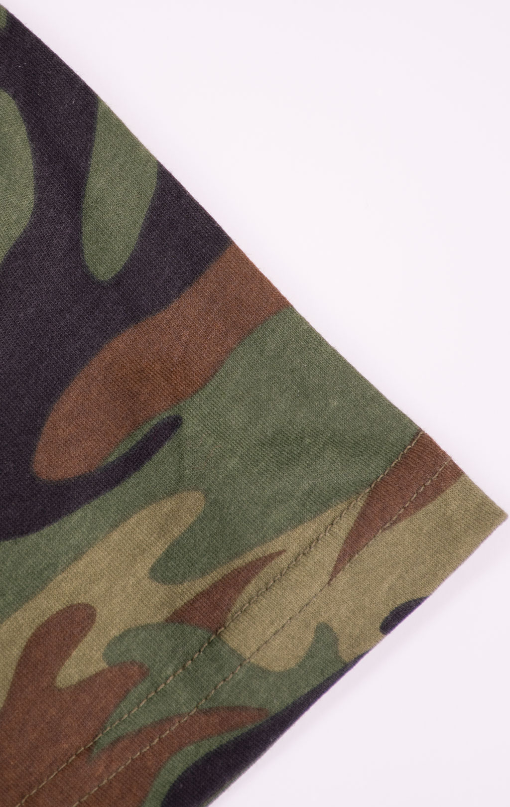 Детская футболка 60cotton/40polyester camo woodland 